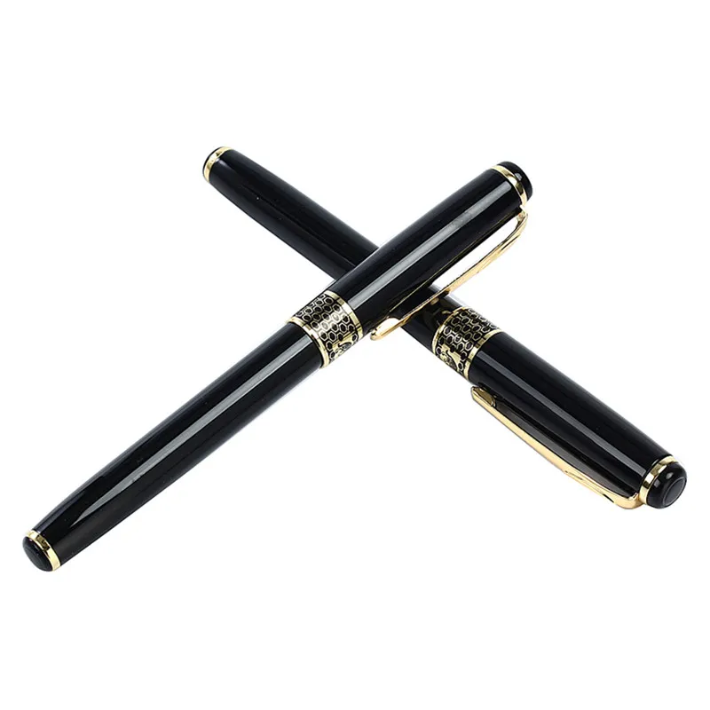 BAIKINGIFT New Arrival Full Metal Fountain Pen Silver / Gold Clip Luxury Business Writing pen | Канцтовары для офиса и дома