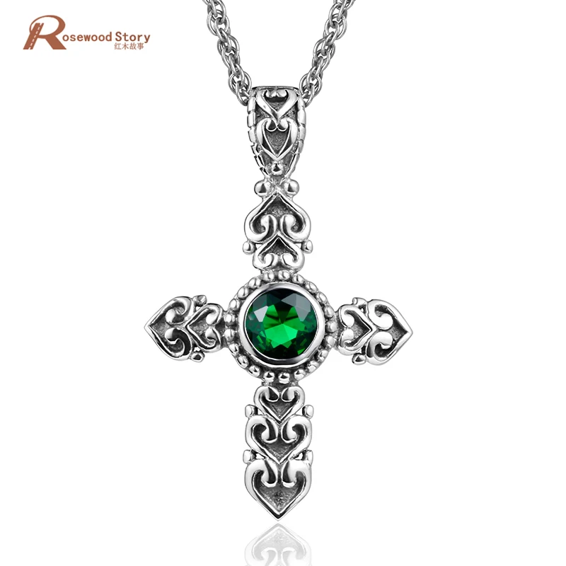 Женское ожерелье из серебра 925 пробы с кулоном в виде креста|gift gifts|gift womengift jewelry |
