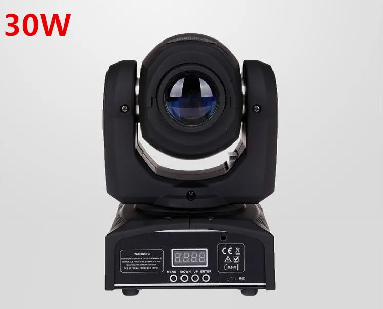 

4pcs/lot dj 30W moving head mini disco party lights dmx stage spot gobo led moving head light 9/11 Channels