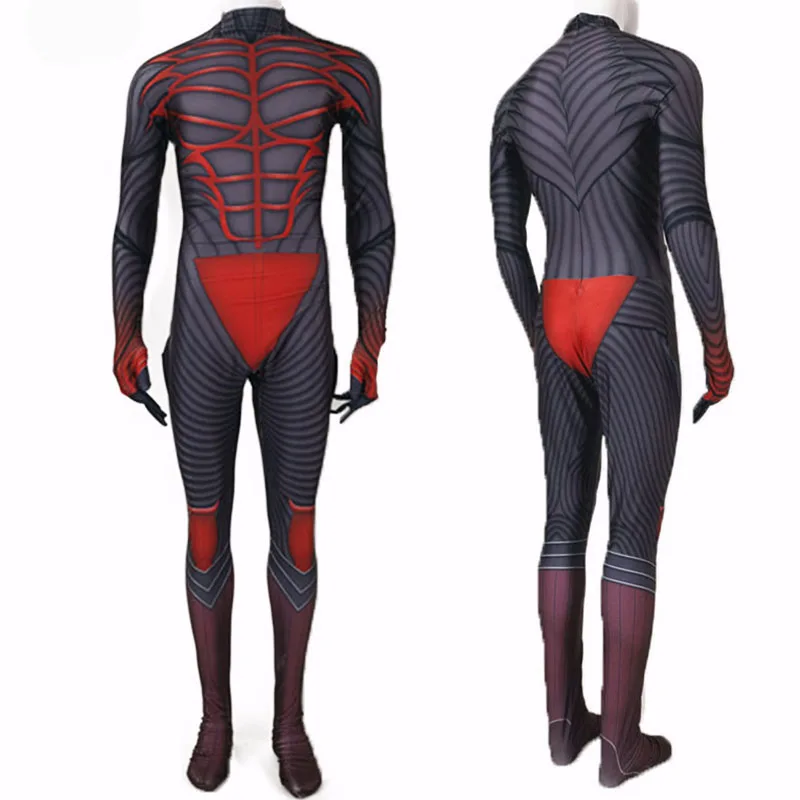 

Game Kingdom Hearts III Protagonist Sora Vanitas Cosplay Costumes Lycra Zentai Bodysuit Halloween Costume Men Boys Adults Kids