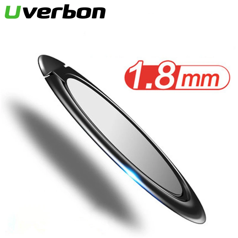 Ultra-thin 360 Degree Metal Finger Ring Holder For iPhone Samsung iPad Tablets Mobile Phone Ring Holder Stand for Huawei P30 Pro