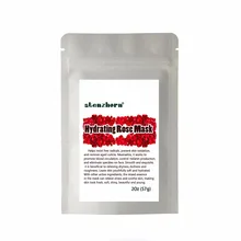 Розовый Лепесток и травы Кристалл порошок мягкой маски