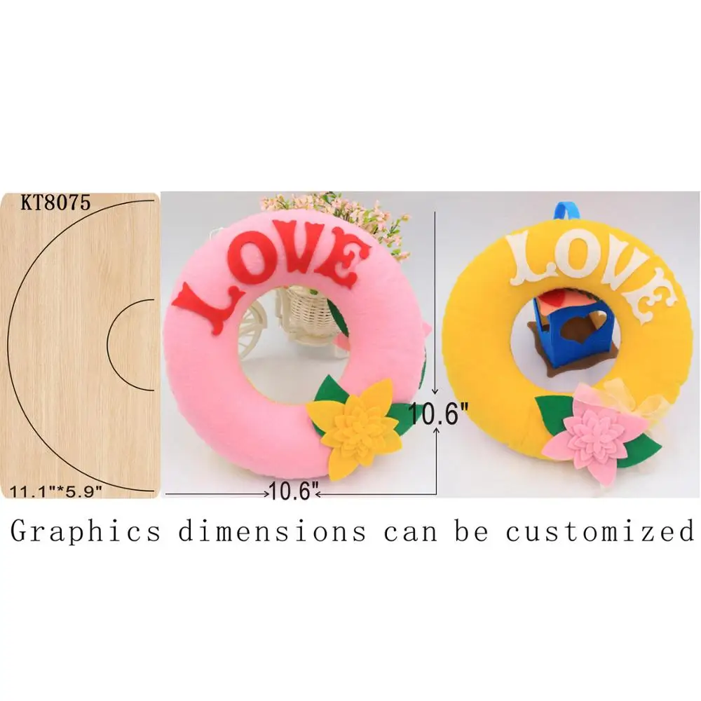 

Round pendant decoration cutting dies 2019 die cut & wooden dies Suitable for common die cutting machines on the market