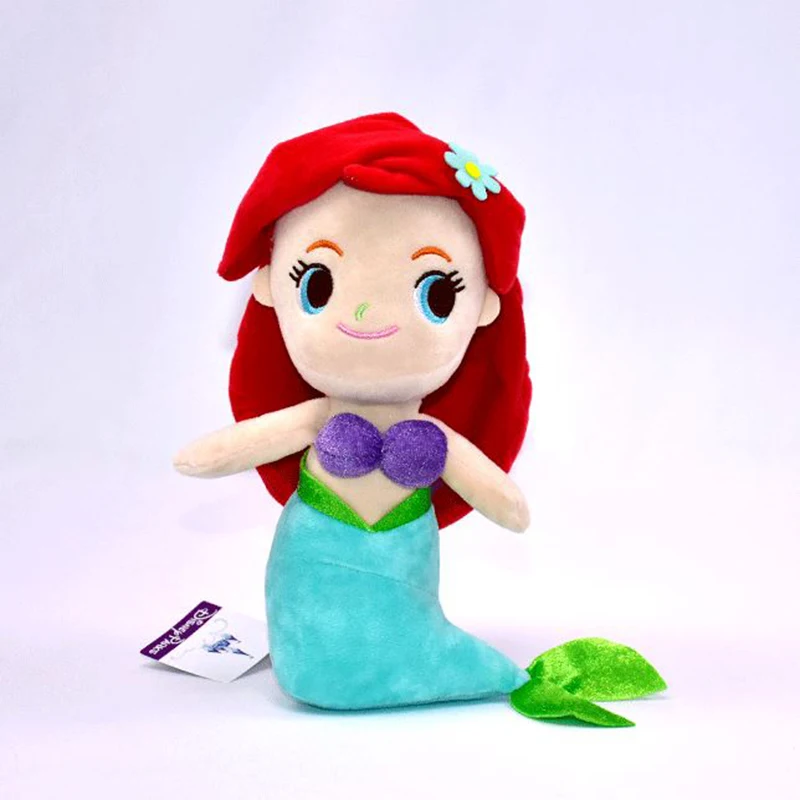 1 шт. милая маленькая Русалочка для принцессы в стиле Ариель плюшевая кукла мультяшная плюшевая игрушка для девочек игрушки для детей Подарки