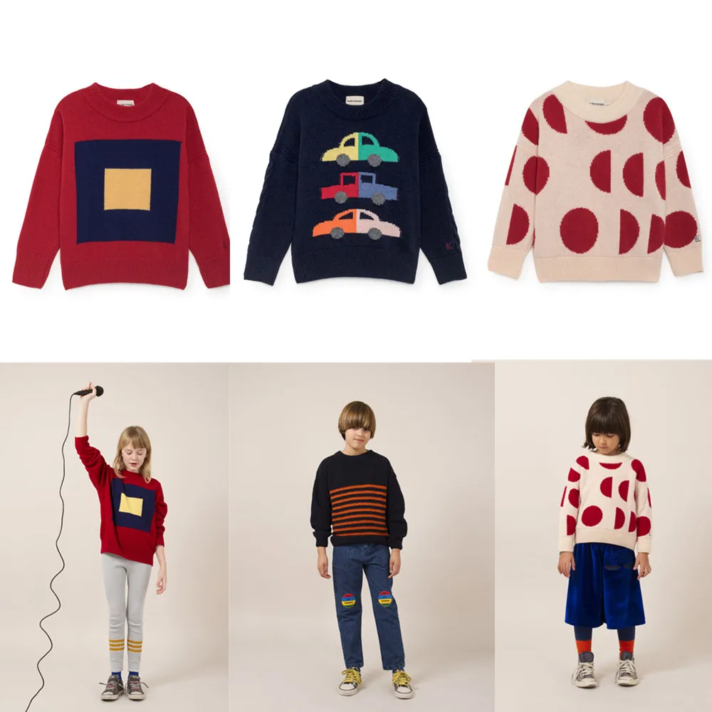 

2018 AUTUMN WINTER BOYS CLOTHING GIRLS CLOTHING VESTIDOS bobo choses new CHRISTMAS KIDS CLOTHES CHILDREN clothes baby clothes