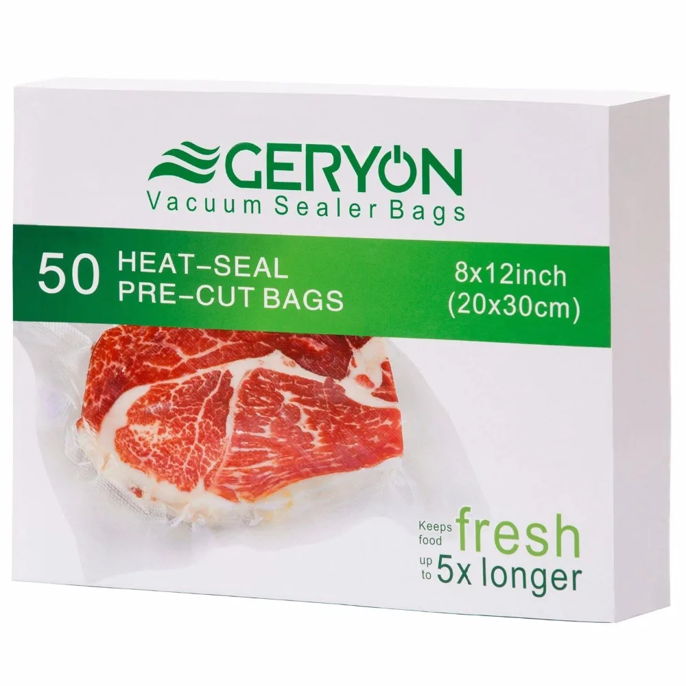 Пакеты для вакуумного упаковщика GERYON готовые пакеты упаковки пищевых продуктов