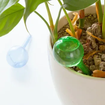 

Self-watering system Imitation Glass Plant Waterer Flowers Automatic PVC Watering Device Ball Type Drip