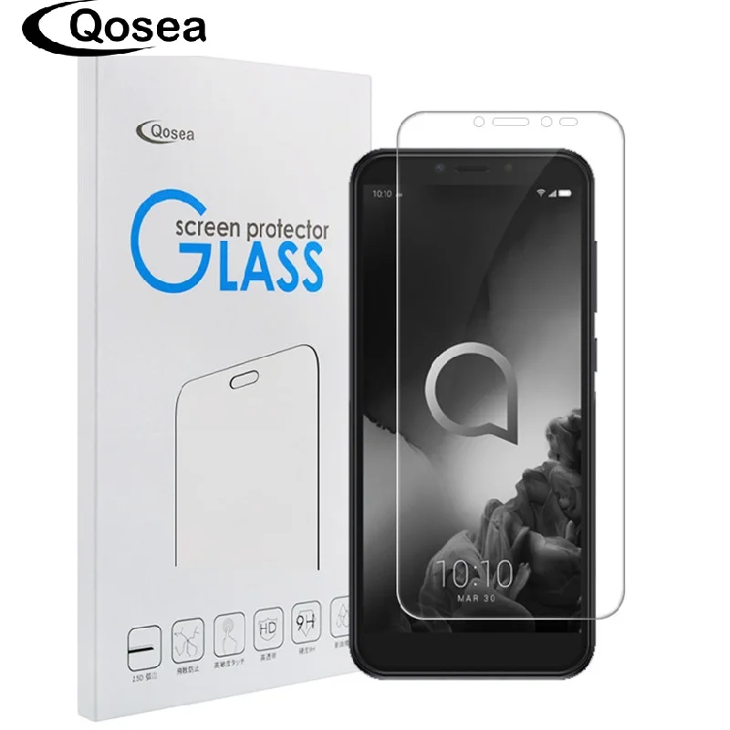 Qosea Premium для Alcatel 1 S 2019 ультратонкая Взрывозащищенная пленка из закаленного стекла