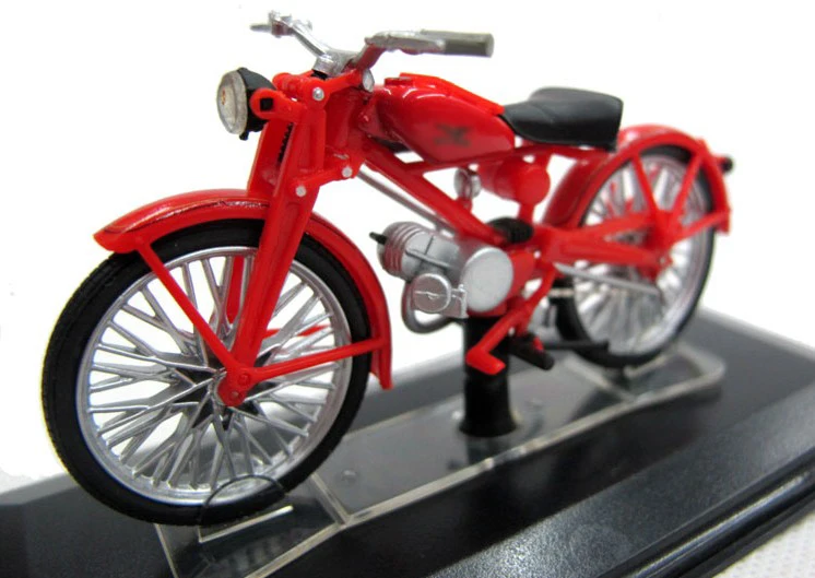 

rare Out of print Moto Guz Motole Gera (1946) Starlin 1:22 Retro Motorcycle Model Semi alloy Collection model