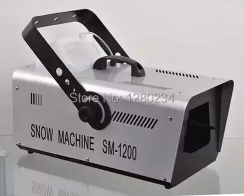 Cheap dj equipment 1200w snow machine linear control for stage effect from china market | Освещение