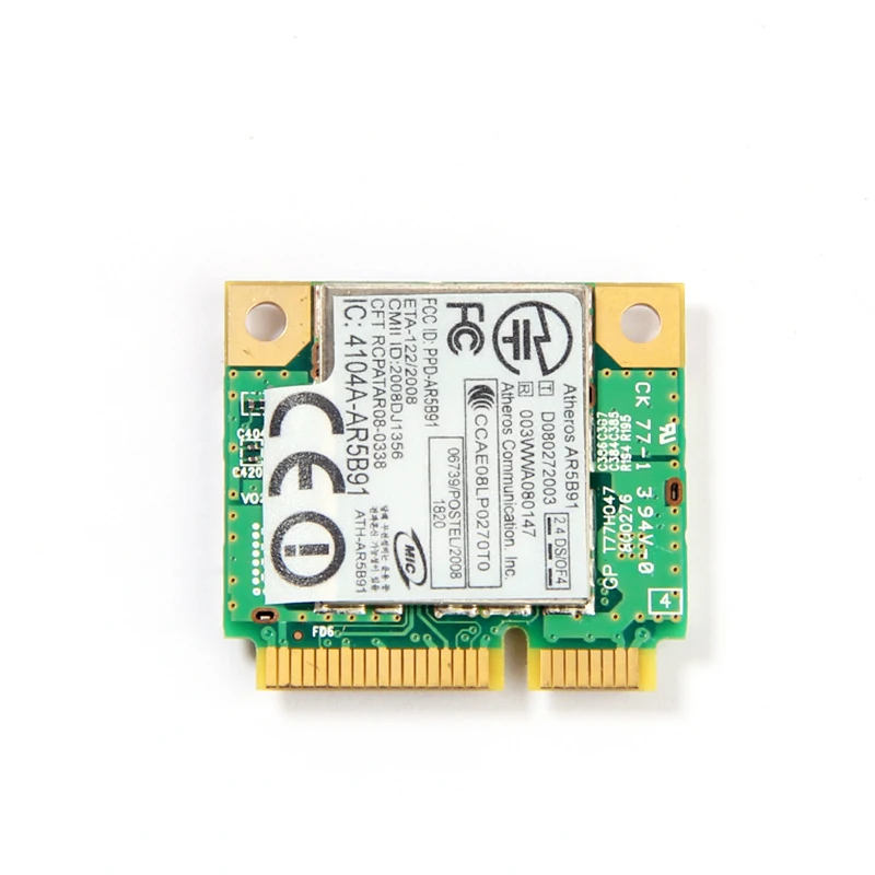 Atheros AR5B91 WLAN Last Atheros AR5B91 WLAN Last