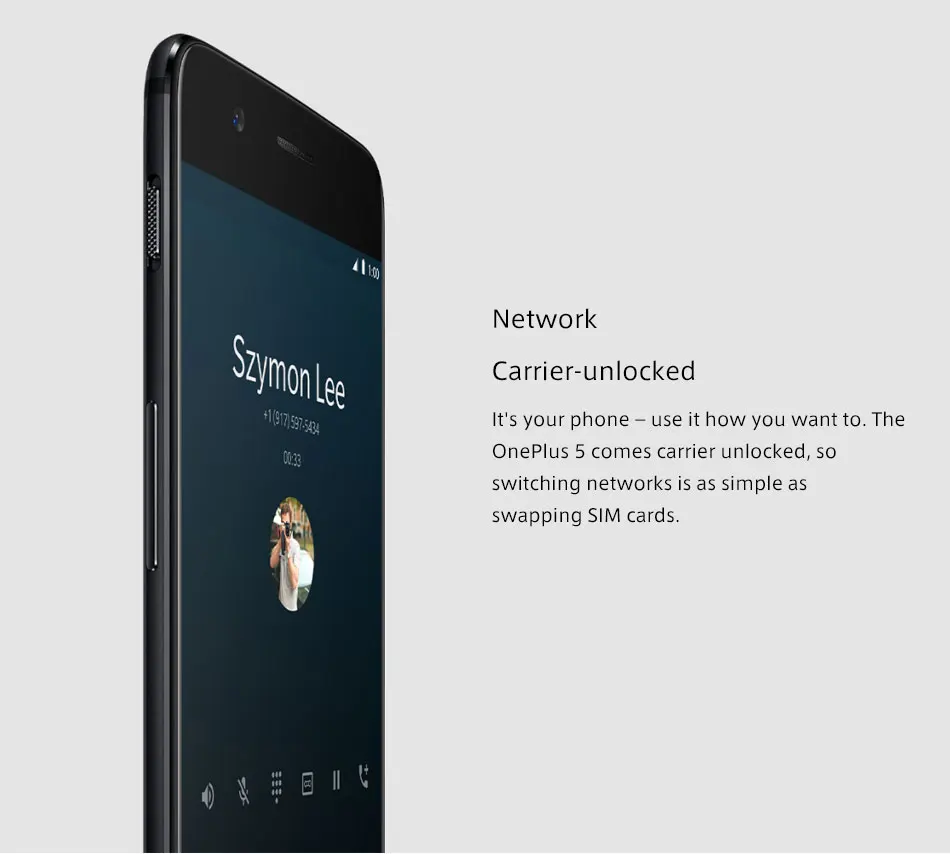 Мобильный телефон Oneplus 5, LTE, 4G, 6 ГБ/8 ГБ ОЗУ, 64 ГБ/128 Гб ПЗУ, восьмиядерный смартфон Snapdragon 835, 5,5 дюйма, 20 МП, 16 МП, NFC