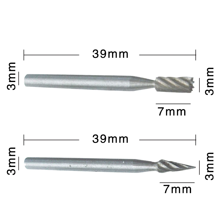 Мини-сверла из быстрорежущей стали Dremel набор роторных инструментов Dremel инструменты для резьбы по дереву набор инструментов 6 шт. Dremel аксессуары