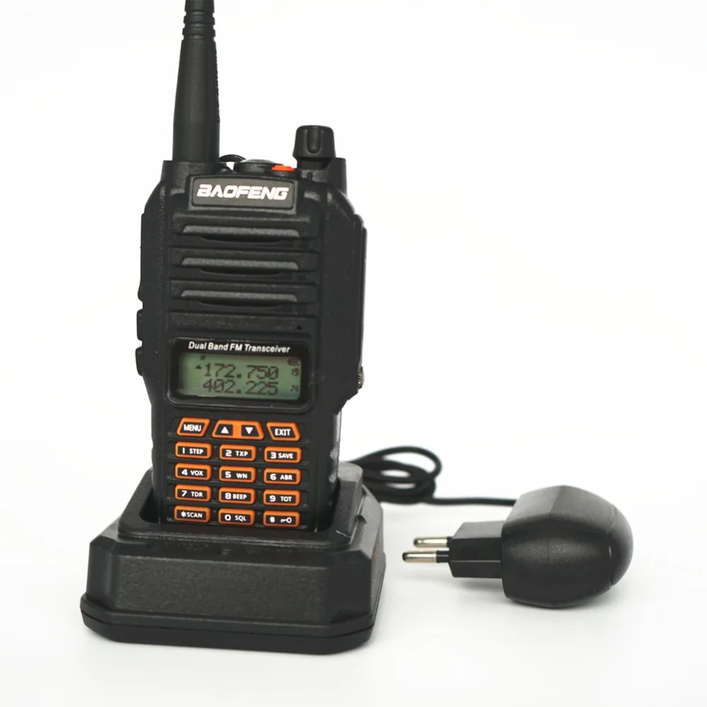 8 W Baofeng UV-9R влагонепроницаемые Walkie Talkie для Портативный CB любительская радиостанция 10 км двухстороннее радио UHF VHF домофон FM трансивер