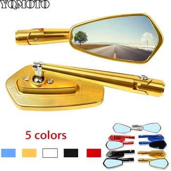 

Universal Motorcycle mirror side Rearview For Suzuki Bandit Hayabusa SV650 GSR750 kawasaki z750 KTM Honda BMW Hyosung Yamaha XJ6