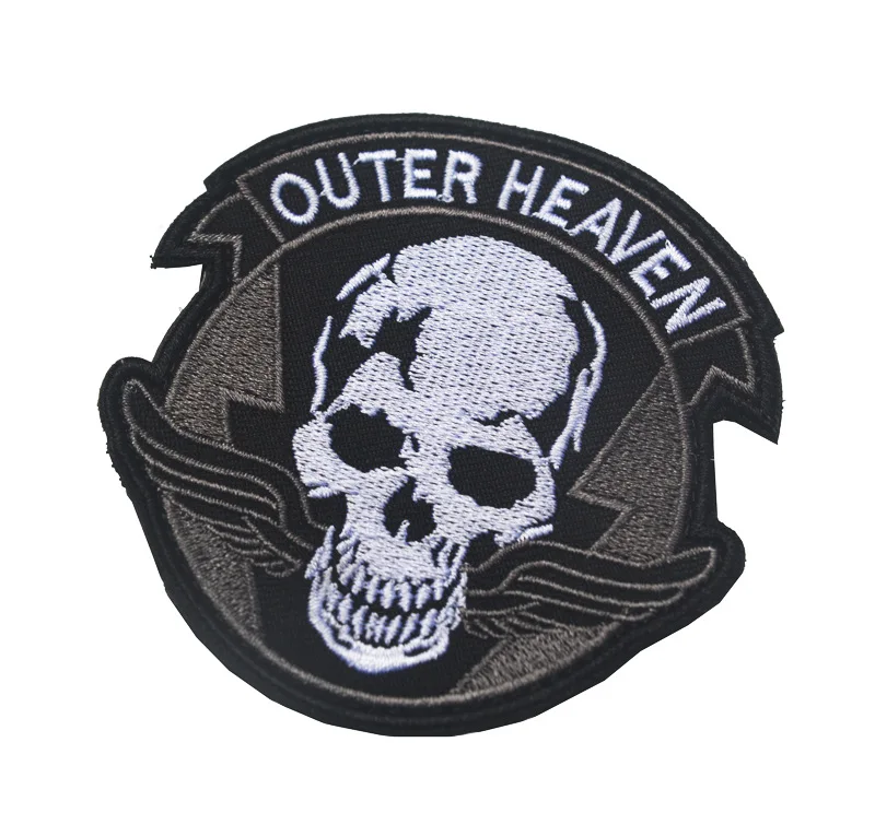 MGS Peace Walker badge MGS оборудование outer Heaven вышивка повязки на руку