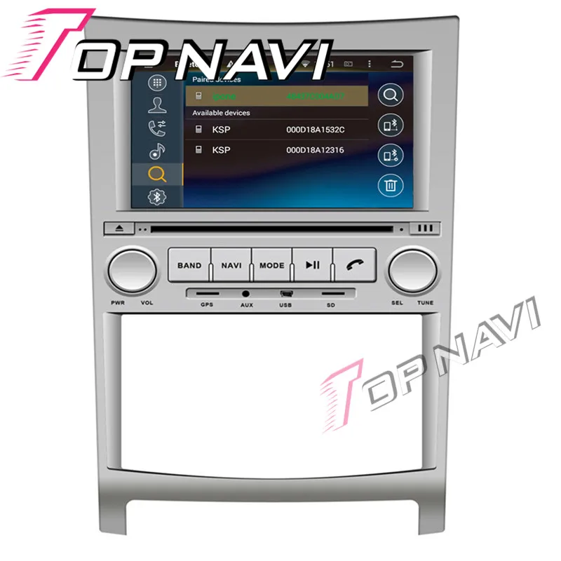 TOPNAVI 7 ''Восьмиядерный Android 8 0 Автомобильный GPS навигатор для HYUNDAI VERACRUZ IX55 2006
