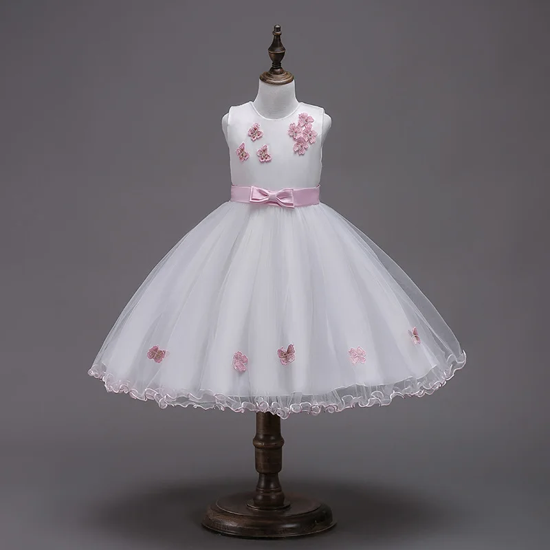 

Girls Summer Dress Baby Kids Clothes Tutu Wedding Birthday Party Kids Dresses For Girls Princess Children's Costume Teenager Pro