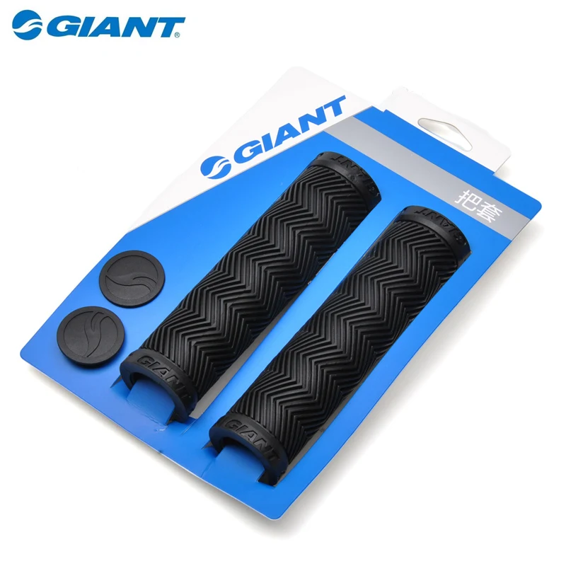 

GIANT Rubber ATXTC Bicycle Grips Anti-slip Soft Handles Handlebar Grip Cycling MTB Mountain Bike Part 130mm 22.2mm Accessory