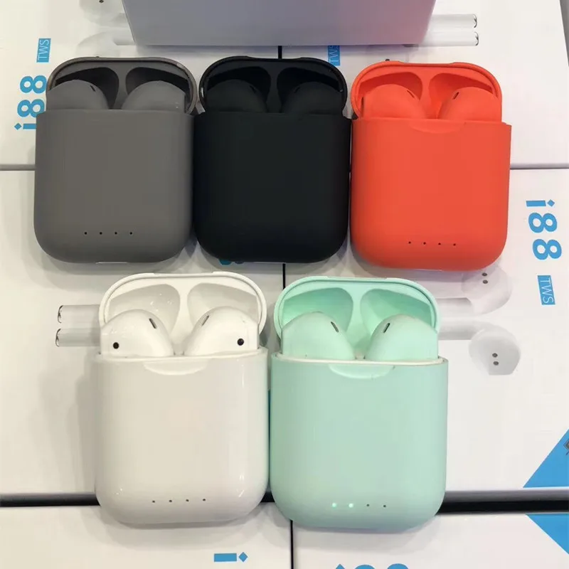 Беспроводные наушники i88 TWS 1:1 Bluetooth 5 0 3D объемный звук и 2 микрофона для всех
