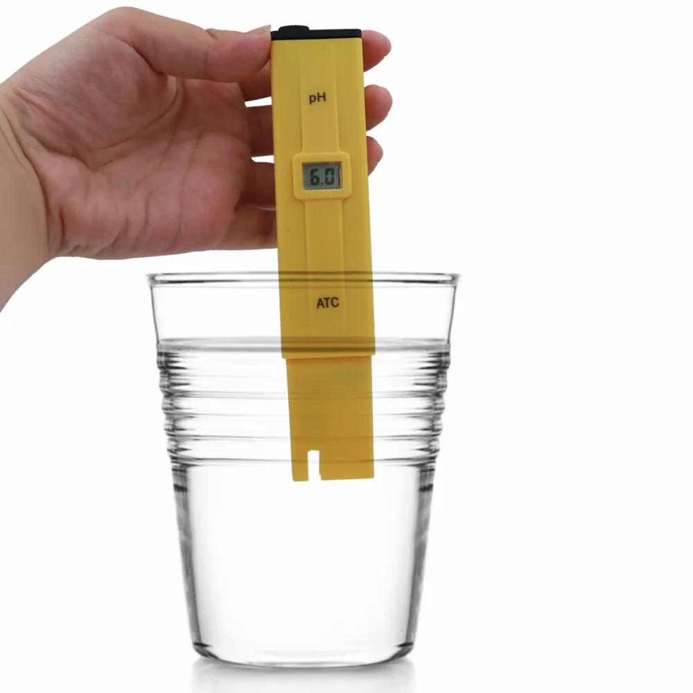 Digital LCD display PH Meter Digital Tester Pocket pen Aquarium Pool Water quality test accurate 40% off