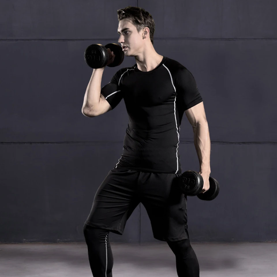 MMA боксерские майки наборы Рашгард ММА шорты+ футболки+ брюки 3 шт./компл. компрессионные колготки для кикбоксинга спортивная одежда Bjj GI спортивные костюмы