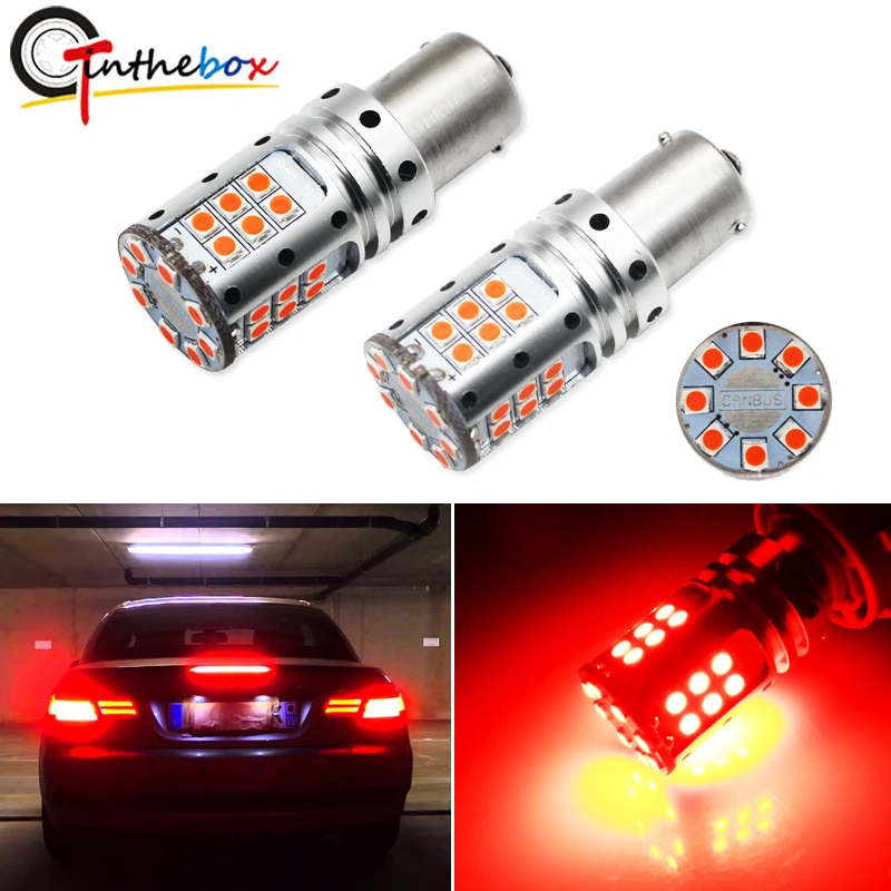 

Gtinthebox 32SMD 7507 PY21W Canbus LED Replacement Bulbs For BMW F30 F32 2 3 4 Series Rear Turn Signal Light or Brake/Tail Light