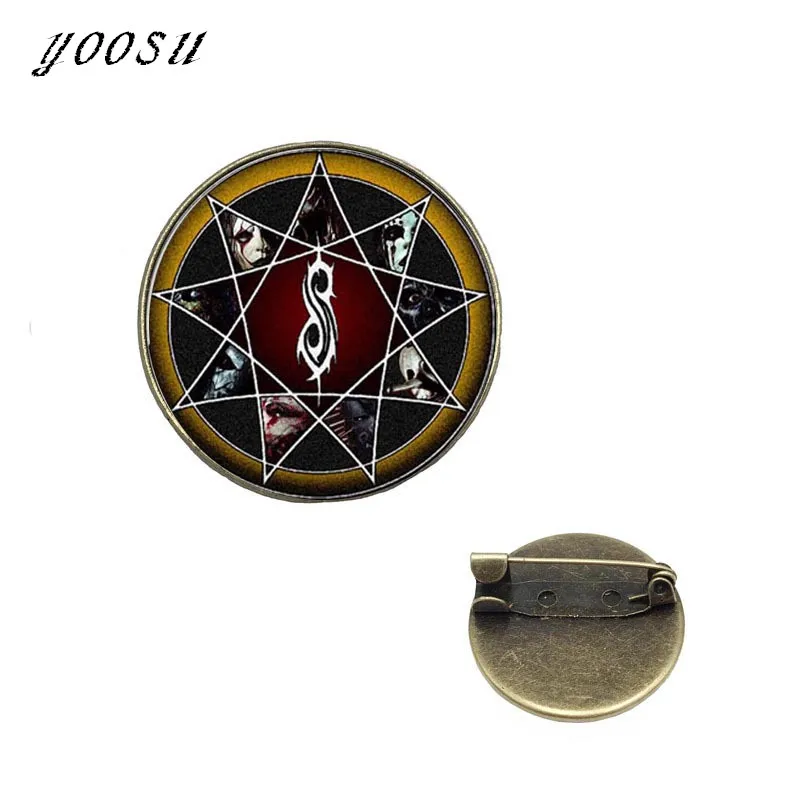 

Fashion Badge Jewelry Rock Band My Chemical Romance Brooch Slipknot Pins Gift For Men And Women