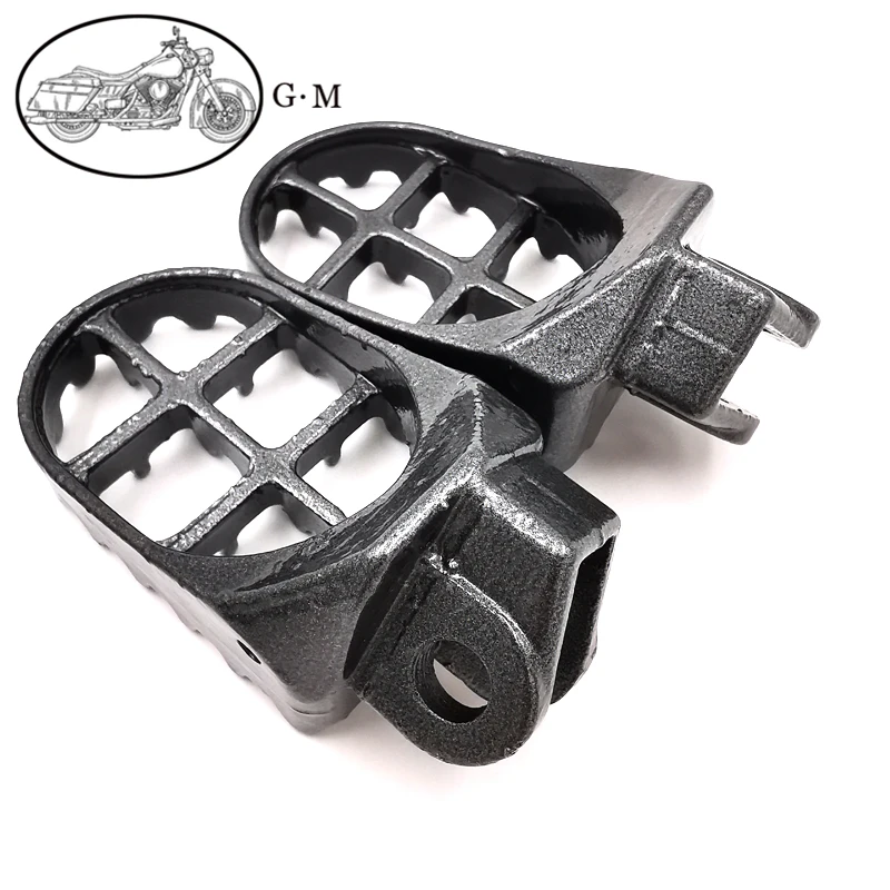 Steel MX Foot Pegs Rest Pedals Footpegs motorcycle accessories motorcycle footrests motorcycle foot pedals For SUZUKI RM 125 250 91-02 RMX 250 R S 93-99 DRZ400 E S 00 01 02 DRZ 400 SM 05-16