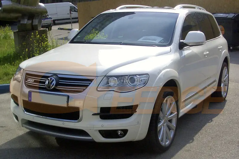 Для Volkswagen VW Touareg 2007 2008 2009 2010 ксенон отличное ангельские глазки Ультра яркое освещение CCFL ангельские глазки комплект