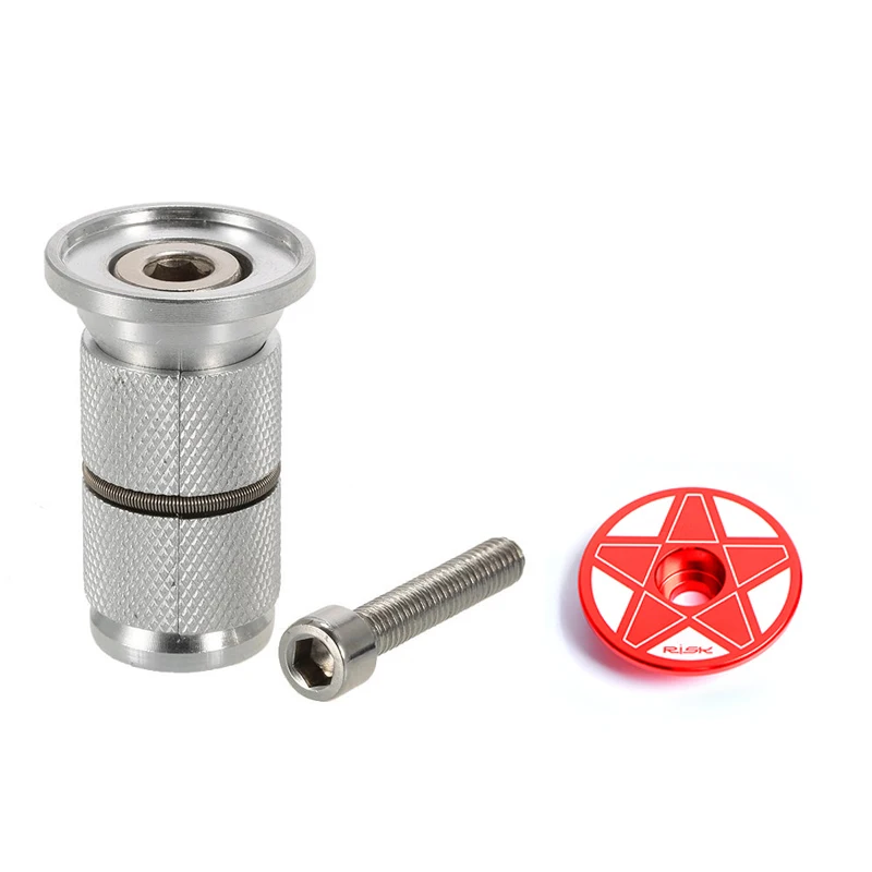 Bicycle Stainless Steel Star Nut Fork Steerer Stem Adjuster Expanding Tool Plug