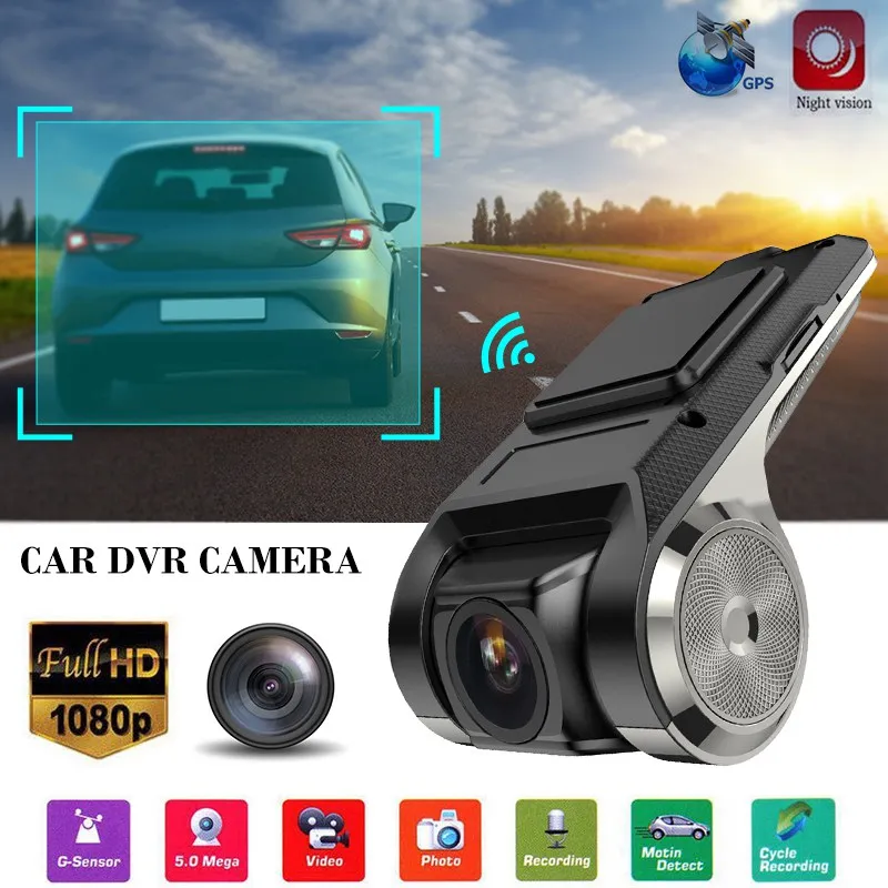 VicTsing 1080P Car DVR Camera Video Recorder WiFi ADAS G-sensor Recorder Android Auto Digital Video Recorder Dash Cam Full HD    (15)