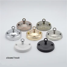 10 шт. лампа база 110 мм диаметр Ретро Винтаж античный потолок розовый крюк пластина Держатель светильник приспособления для лампочки люстра лампа аксессуар