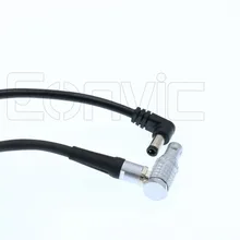 Eonvic Угловые 2 Булавки мужчина к DC Jack 2.5 мм teradek болт Мощность кабель