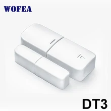 433 МГц беспроводной магнитный датчик окна и двери открытый детектор 1527 чипов