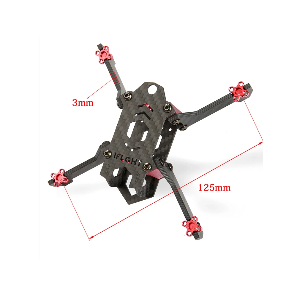 iFlight-Vertigo-VX2-125mm-Vertical-Racing-Quadcopter-Frame-Kit-with-3mm-arm-for-FPV-RC-Racing (3)
