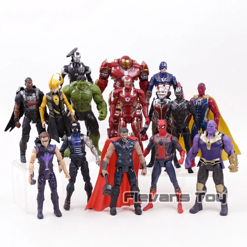 Marvel Avengers 3 infinity war Movie Anime Super Heros Captain America Ironman Spiderman hulk thor Superhero Action Figure Toy Marvel Avengers 3 infinity war Movie Anime Super Heros Captain America Ironman Spiderman hulk thor Superhero Action Figure Toy
