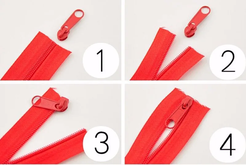 #3 zipper install