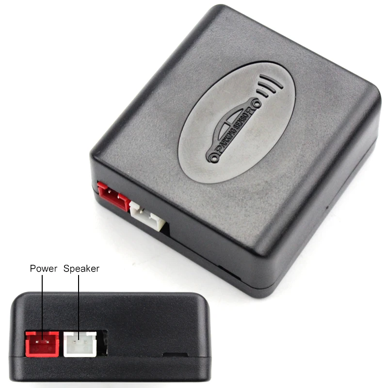 Sinairyu 13mm Flat Sensors Adjustable Depth 16mm Car Parking Sensor Assistance Backup Radar Buzzer System For Rear Front Bumper