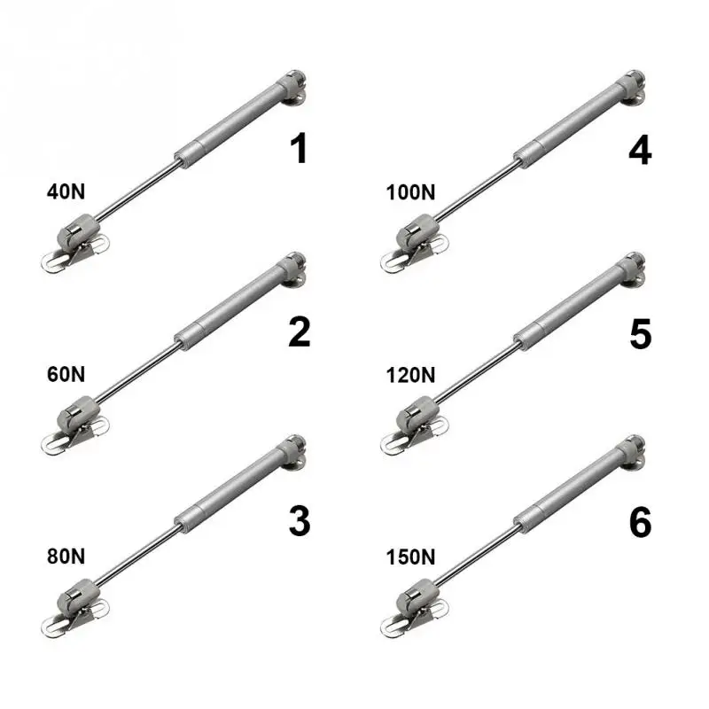 Подробные сведения о 1 шт мебельная дверь шкафа пневматическая поддержка гидравлическая газовая пружина распорка 40/60/80/100/120/150N