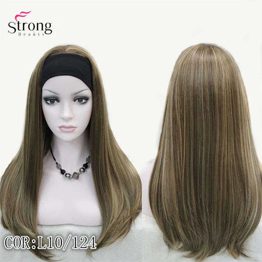 Headband wigs E-679B L10-124__