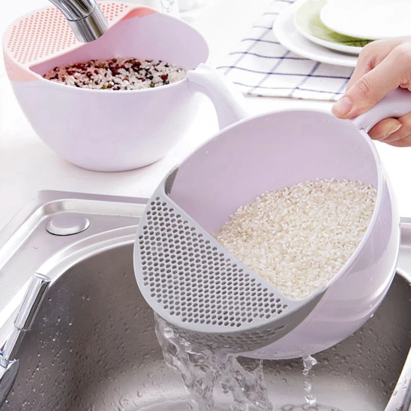 Кухонная плановая корзина пластиковая и для воды фруктов моющее рисовое