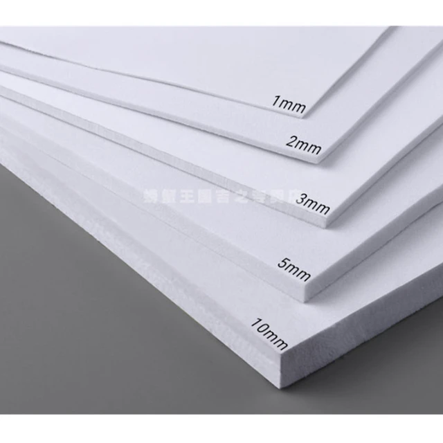 EVA Foam Sheets Board Plates White & Black 1mm 2mm 3mm 5mm 10mm Thickness