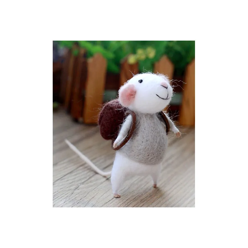 Wool for Felt DIY Package needle felting Shiba Inu Set animals 1 set needle felting kit wool felting kit