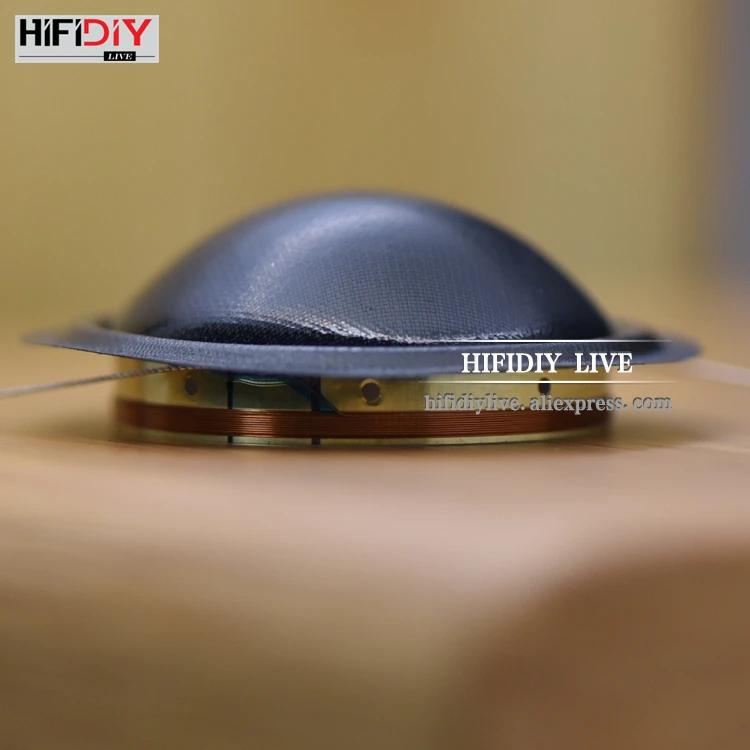 HIFIDIY LIVE 1 дюймов 1,1 ''28 мм твитеры звуковая катушка мягкая Прозрачная Шелковая мембрана ВЧ запчасти для ремонта динамика 8ohm 15W