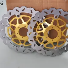 Wotefusi пара ротор дисковых передних тормозов для Honda CBR600 95 96 97 98 CBR900 94 65 96 97VTR1000 [MT77]