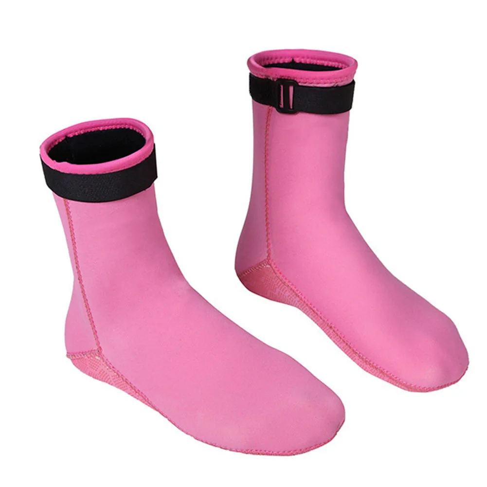 3 мм неопреновые носки для сёрфинга и подводного плавания для мужчин и женщин, пляжный дайвинг, плавательный гидрокостюм для предотвращения царапин, теплый Сноркелинг носок для подводной охоты