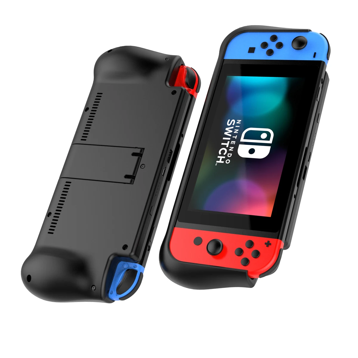 

10000mAh External Battery Charger Case Phone Back Charging Protective Cover for Nintendo Switch Game Machine with Kickstand