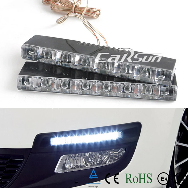 12V White Red Blue Car DRL Auto Electrical Led Light,Car Led Daytime