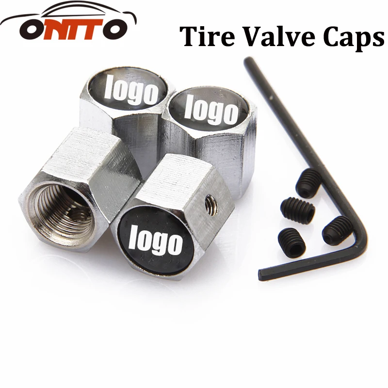

Car Styling 4pcs/set Car Wheel Caps Tire Valve Stem Caps Valve Cap For For Bmw audi benz V W Porsche Toyota Ford Kia Hyundai